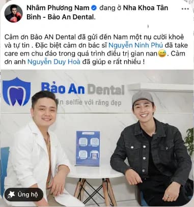 Cảm nhận khách hàng chia sẻ về Bảo An Dental