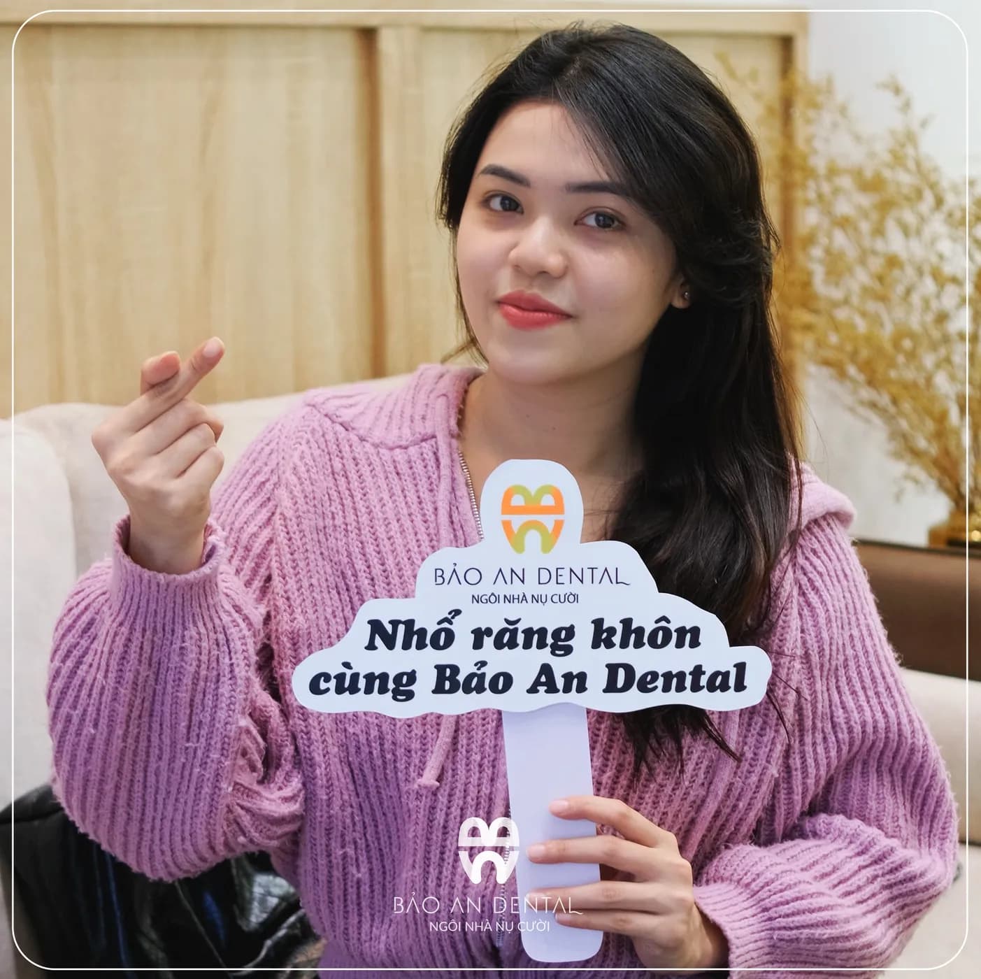 Khách hàng nhổ răng khôn tại Bảo An Dental